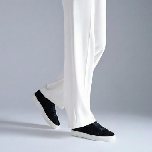 Sneakers en Daim Premium – Noir