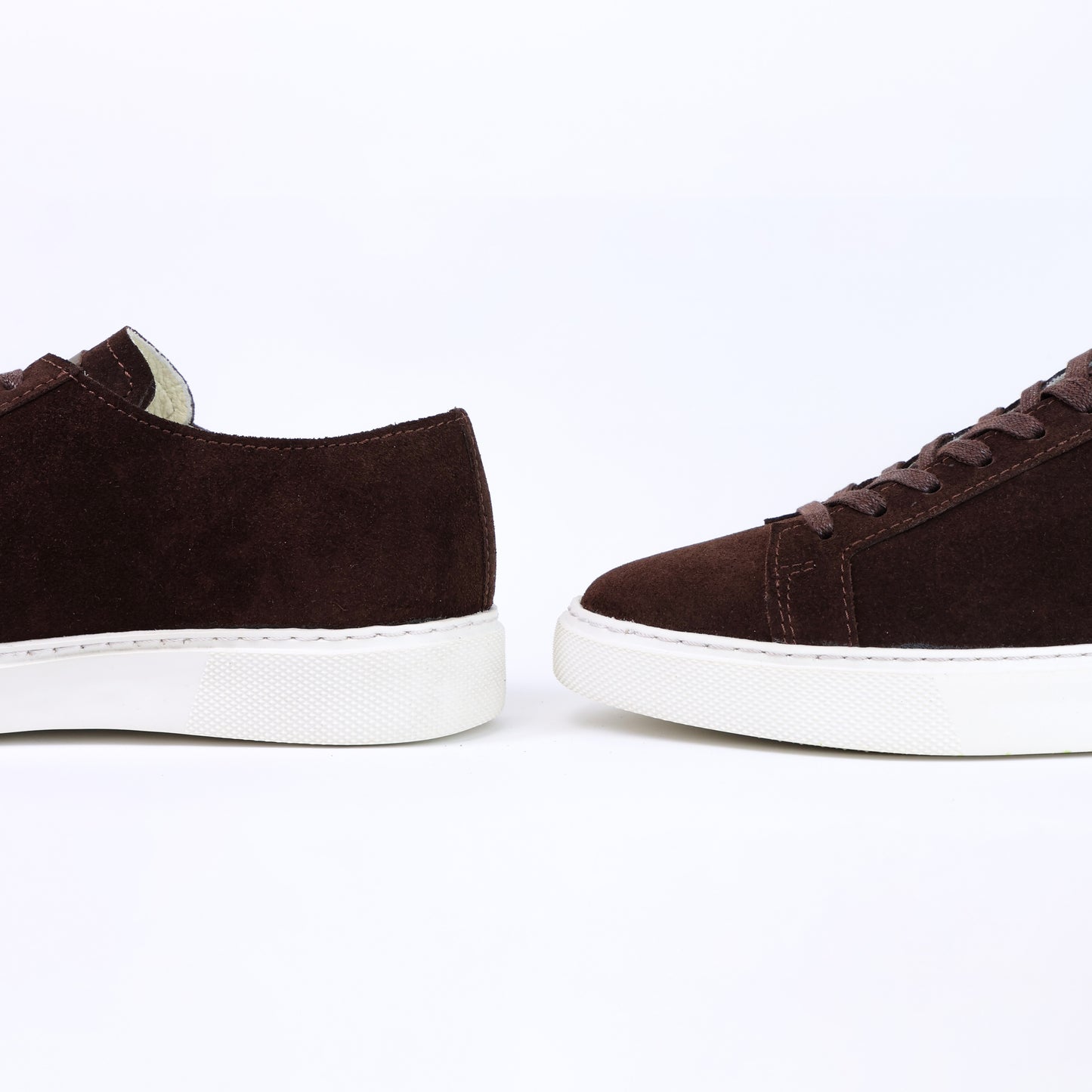 Sneakers en Daim Premium – Marron
