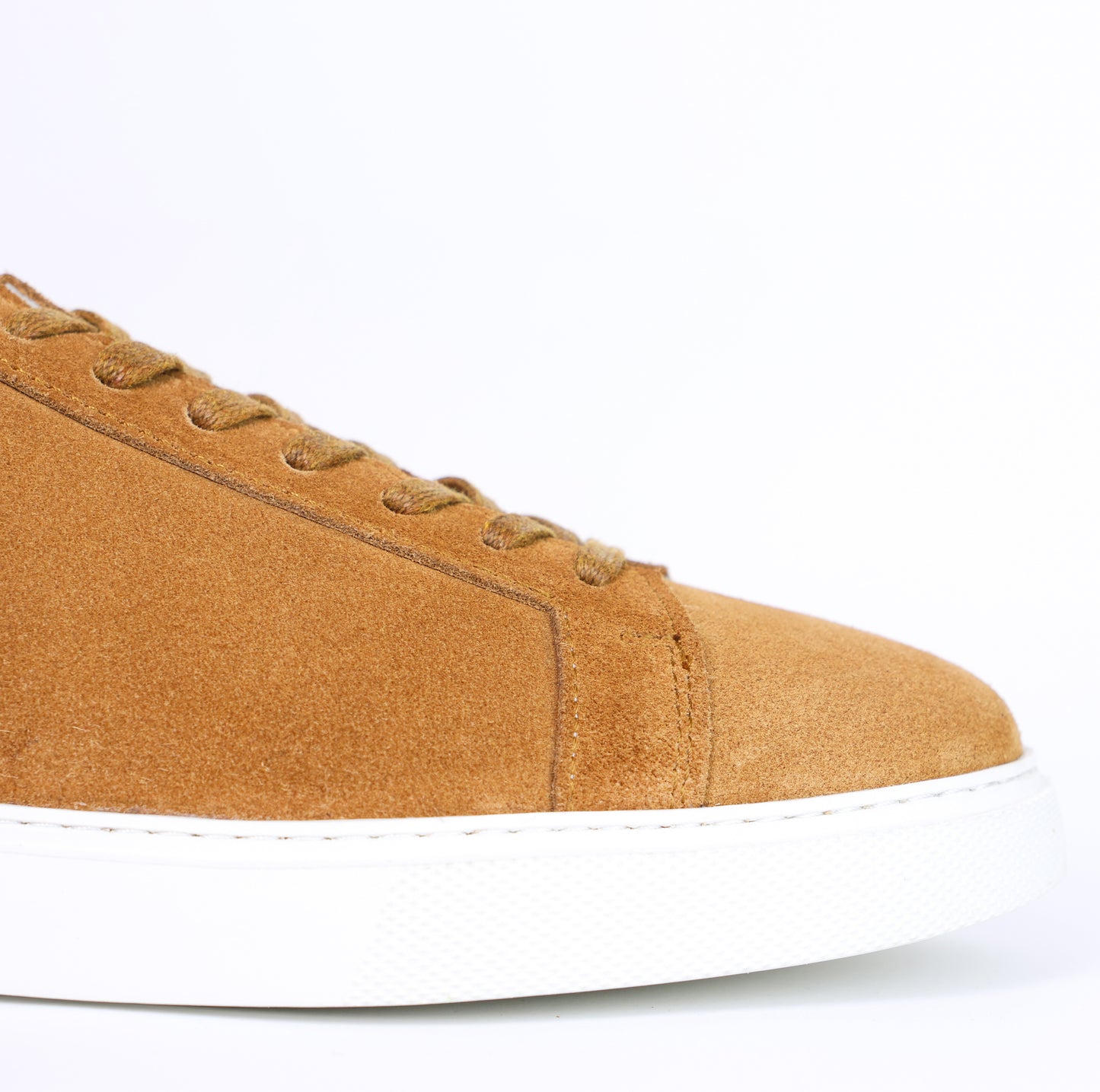 Sneakers en Daim Premium – Camel