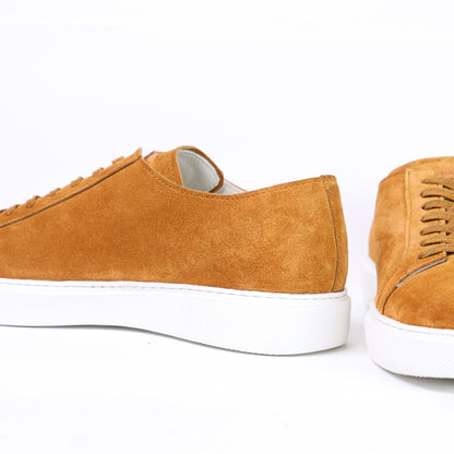 Sneakers en Daim Premium – Camel